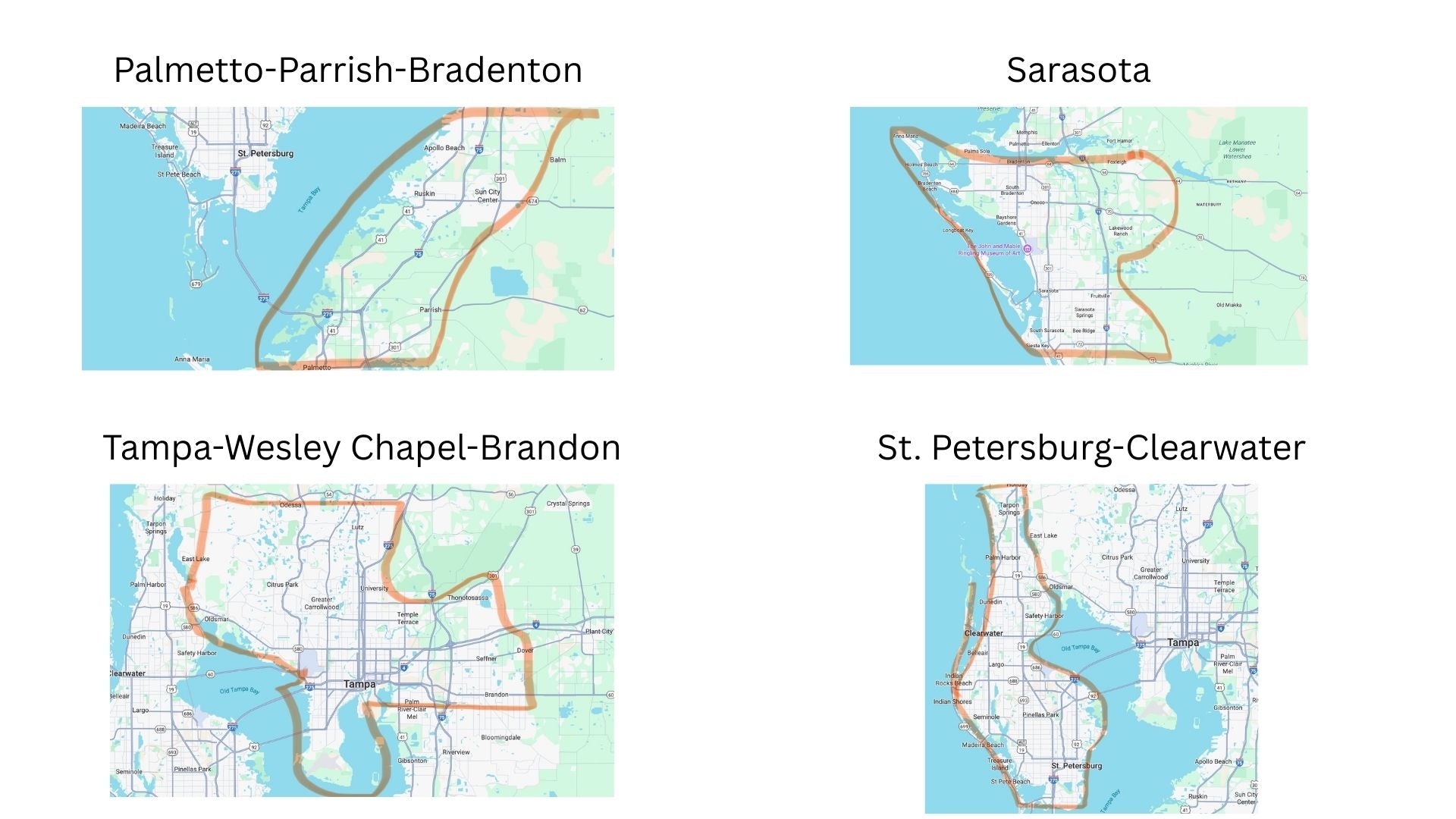 DELIVERY ZONES